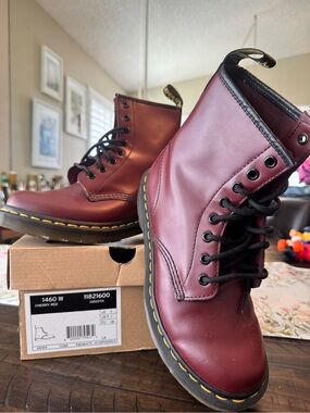 Like New Doc Martens Cherry Red Women’s Size 7